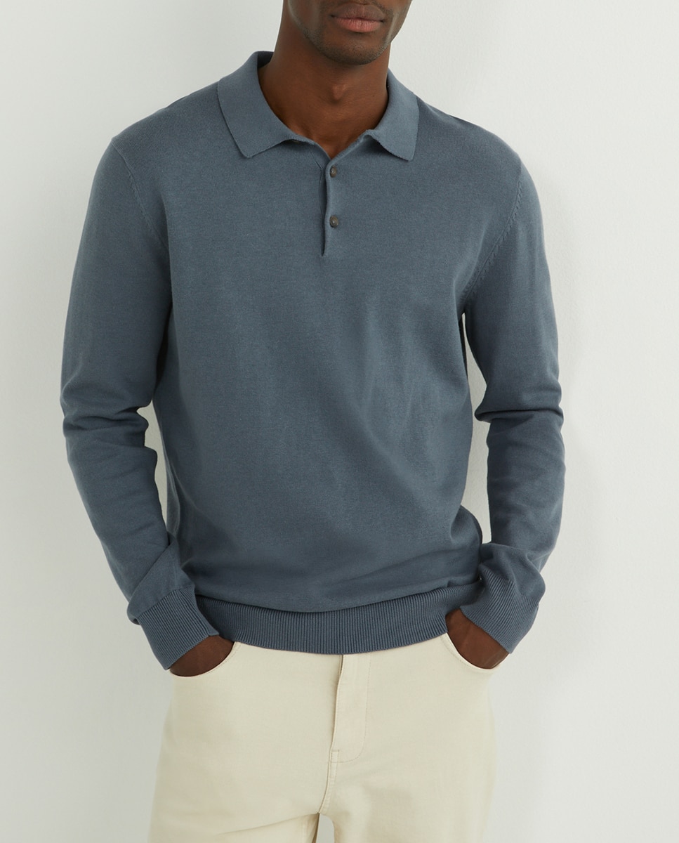 Imagen 0 de Jersey de hombre cuello polo