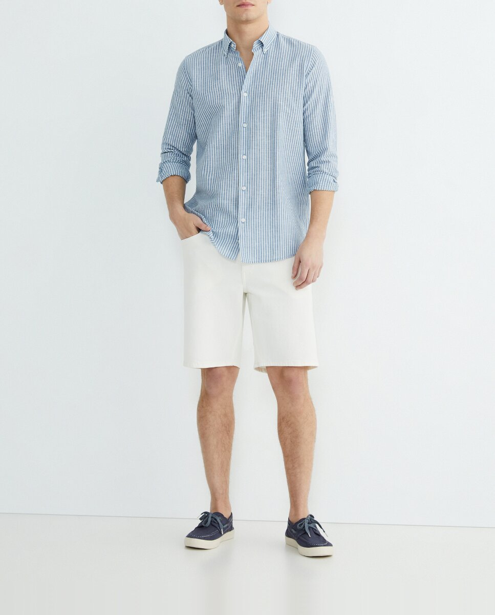 Imagen 0 de Bermuda denim hombre regular fit