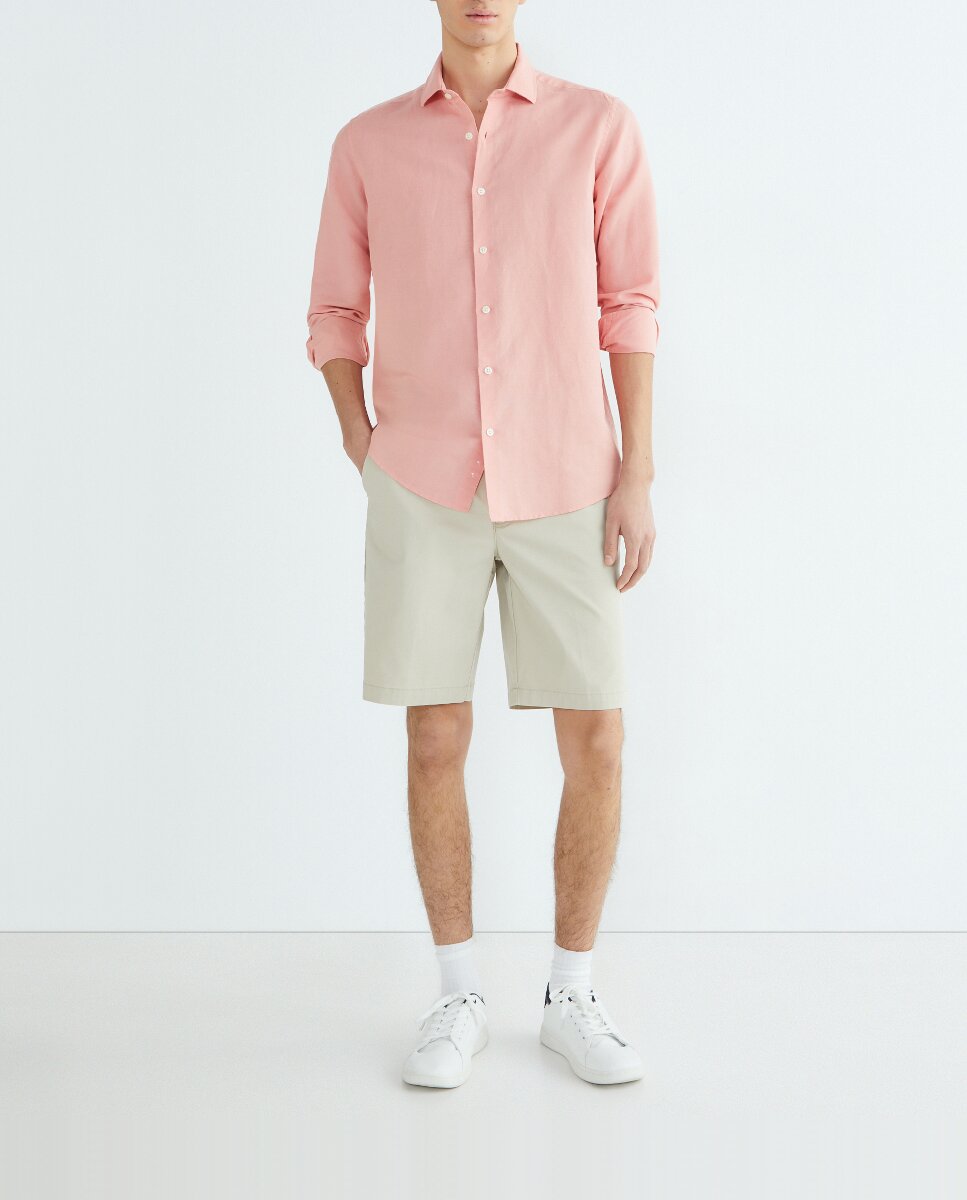 Imagen 0 de Bermuda chino goma hombre