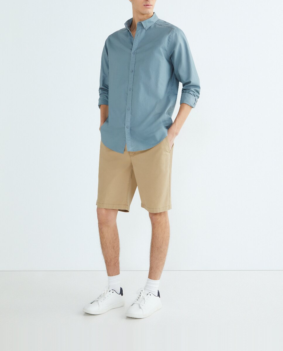 Imagen 0 de Bermuda chino goma hombre
