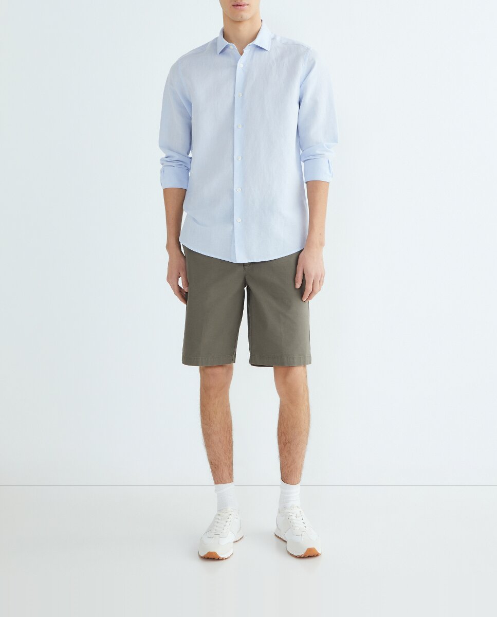 Imagen 0 de Bermuda chino goma hombre