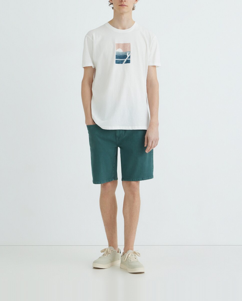 Imagen 0 de Bermuda 5 bolsillos twill hombre