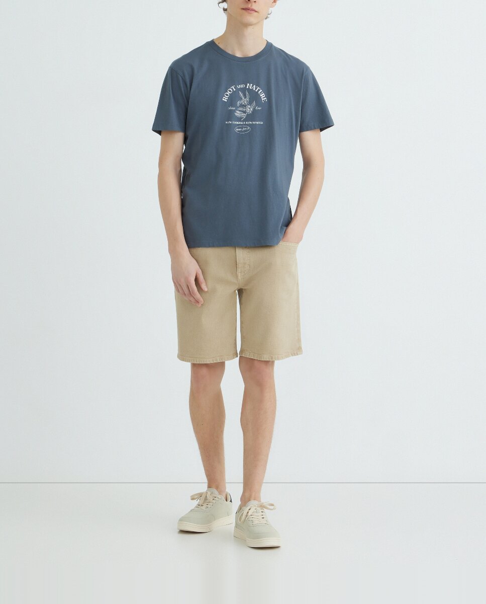 Imagen 0 de Bermuda 5 bolsillos twill hombre