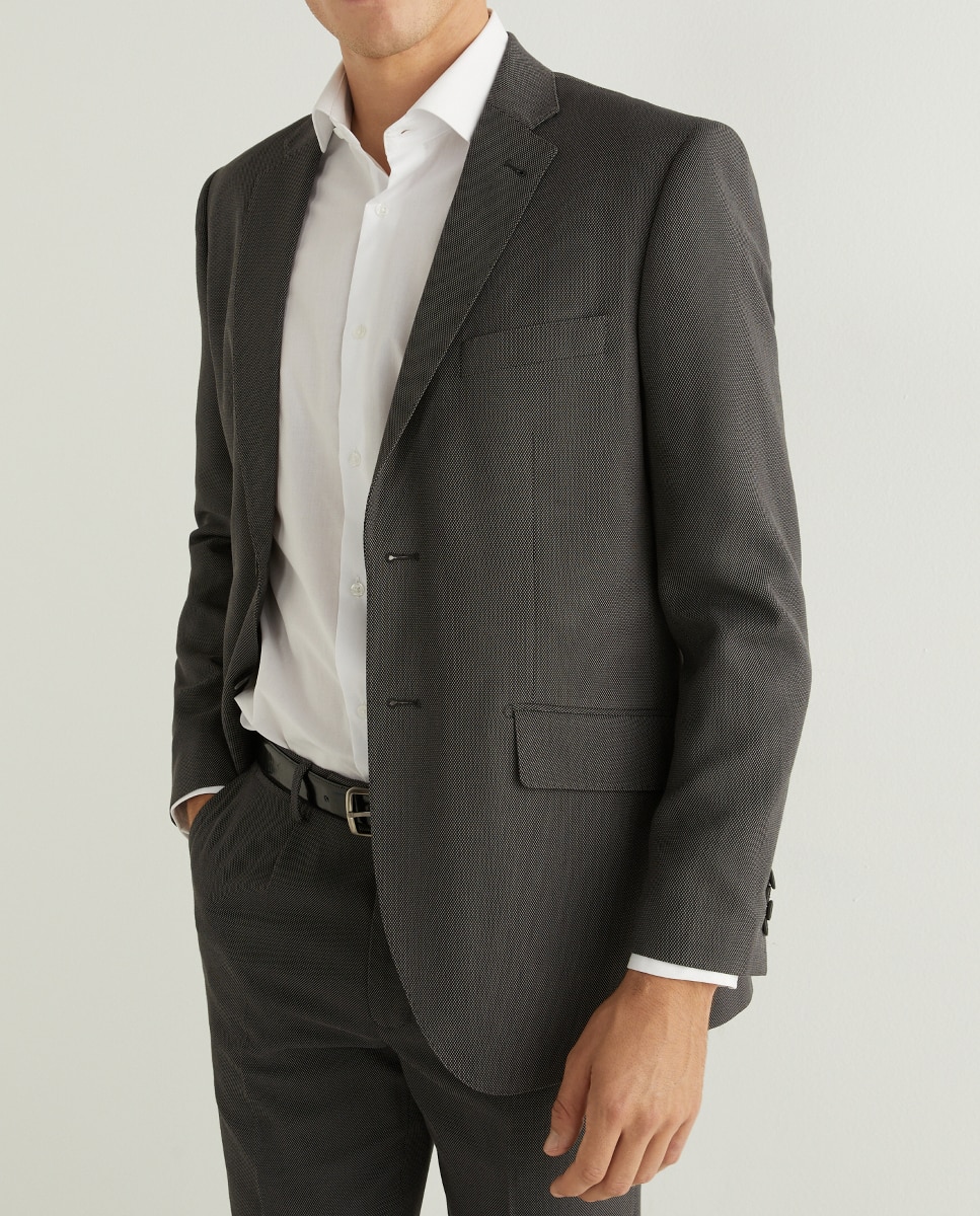 Imagen 0 de Americana traje ojo perdiz de hombre
