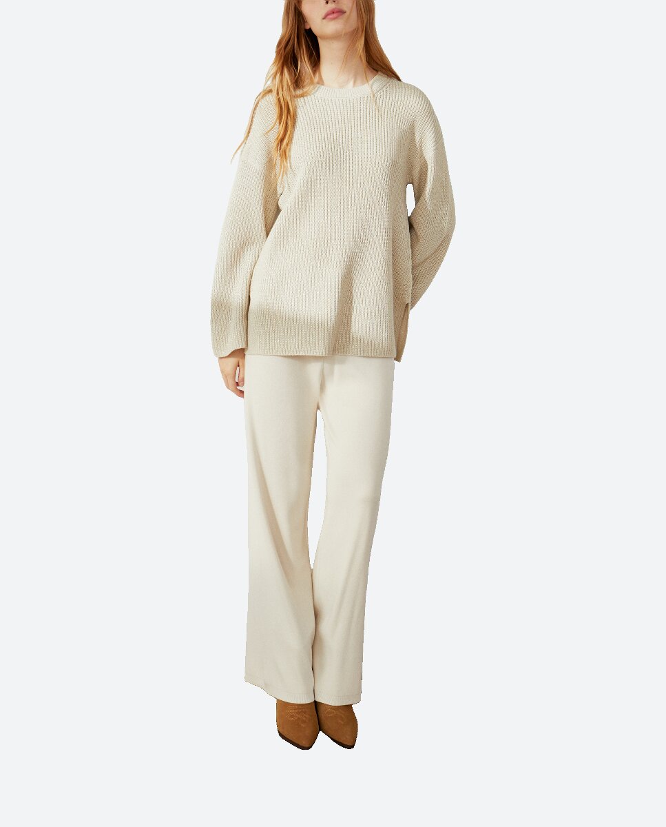 Imagen 0 de Pantalón de mujer palazzo y punto