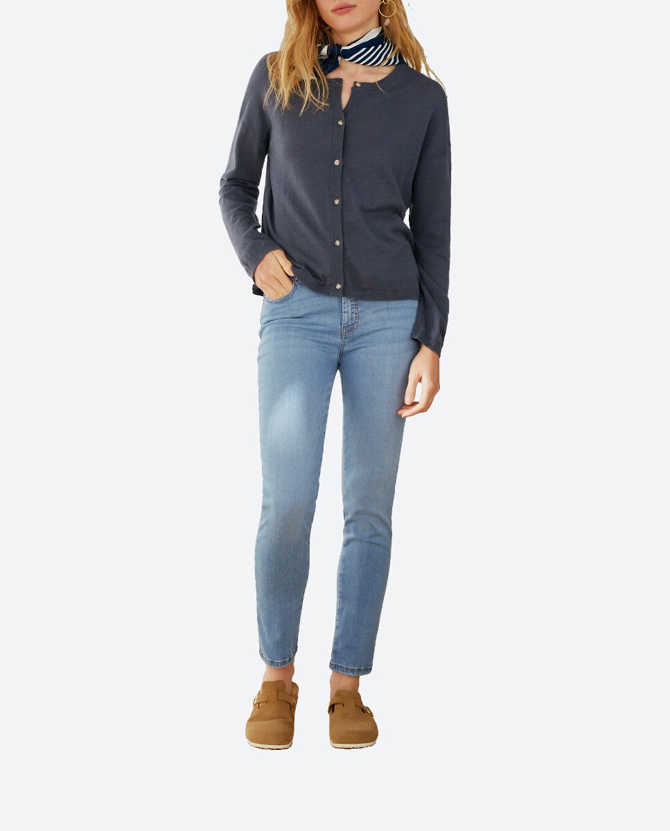 Imagen 0 de 5B Skinny Medium Waist Denim