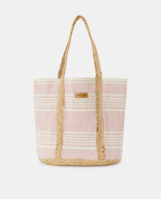 Imagen 0 de Bolso grande rafía