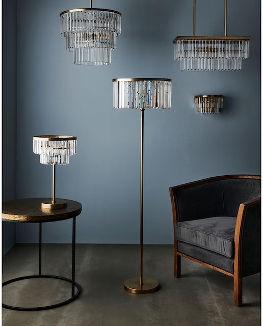 Imagen 0 de Lámpara de mesa de cristal Rialto El Corte Inglés