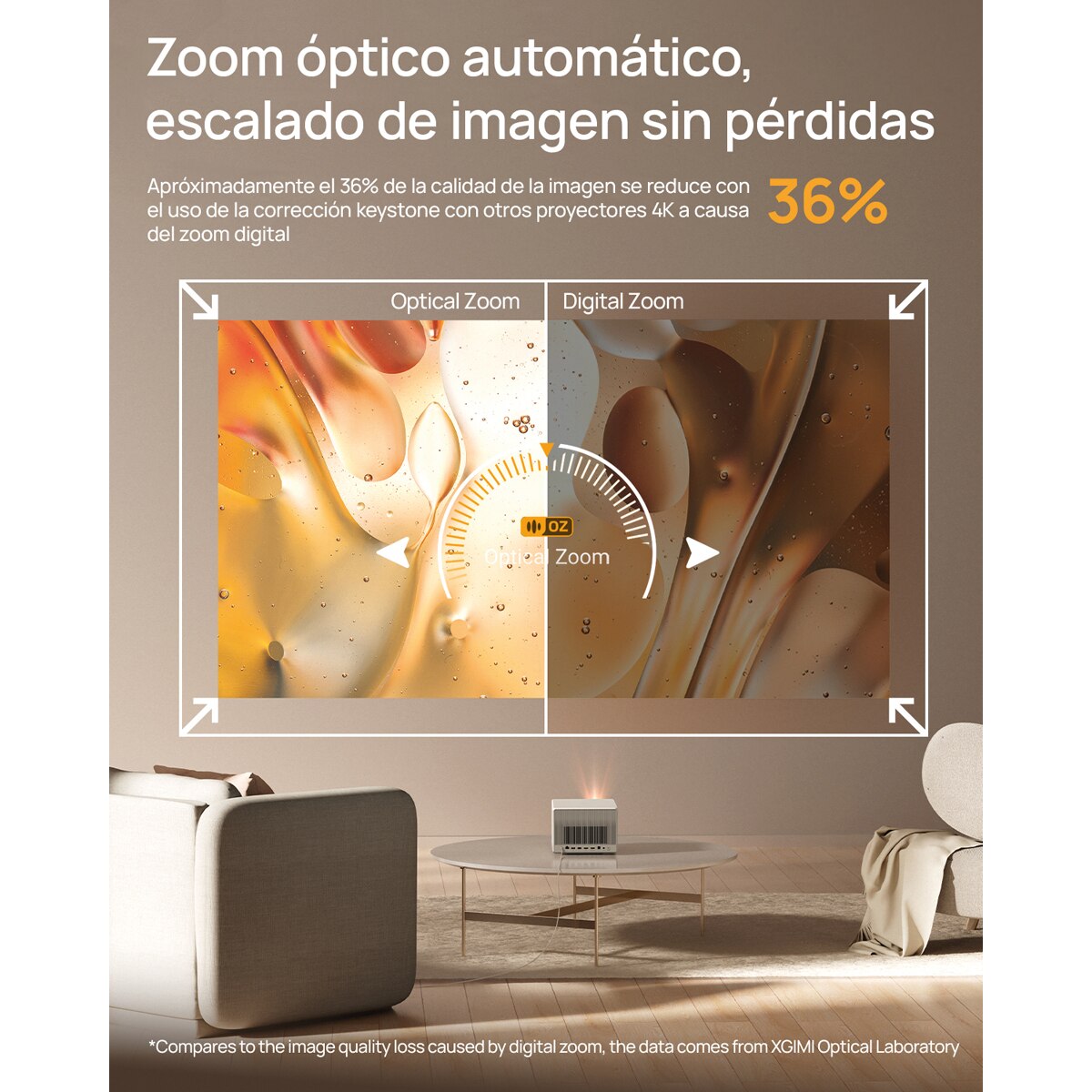 Projetor Xgimi Horizon Ultra 4K Intelligent Icon Cinzento-10