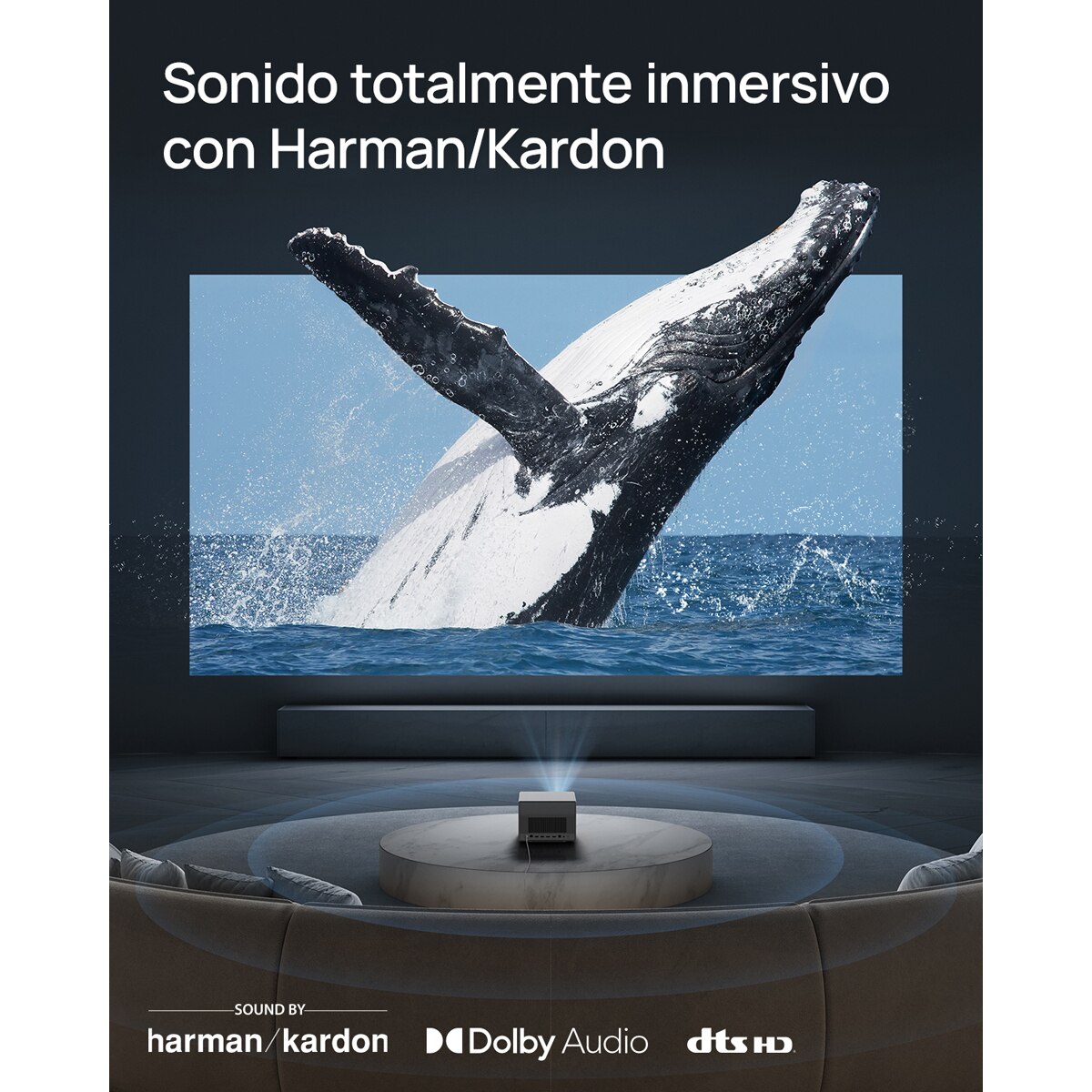 Projetor Xgimi Horizon Ultra 4K Intelligent Icon Cinzento-12