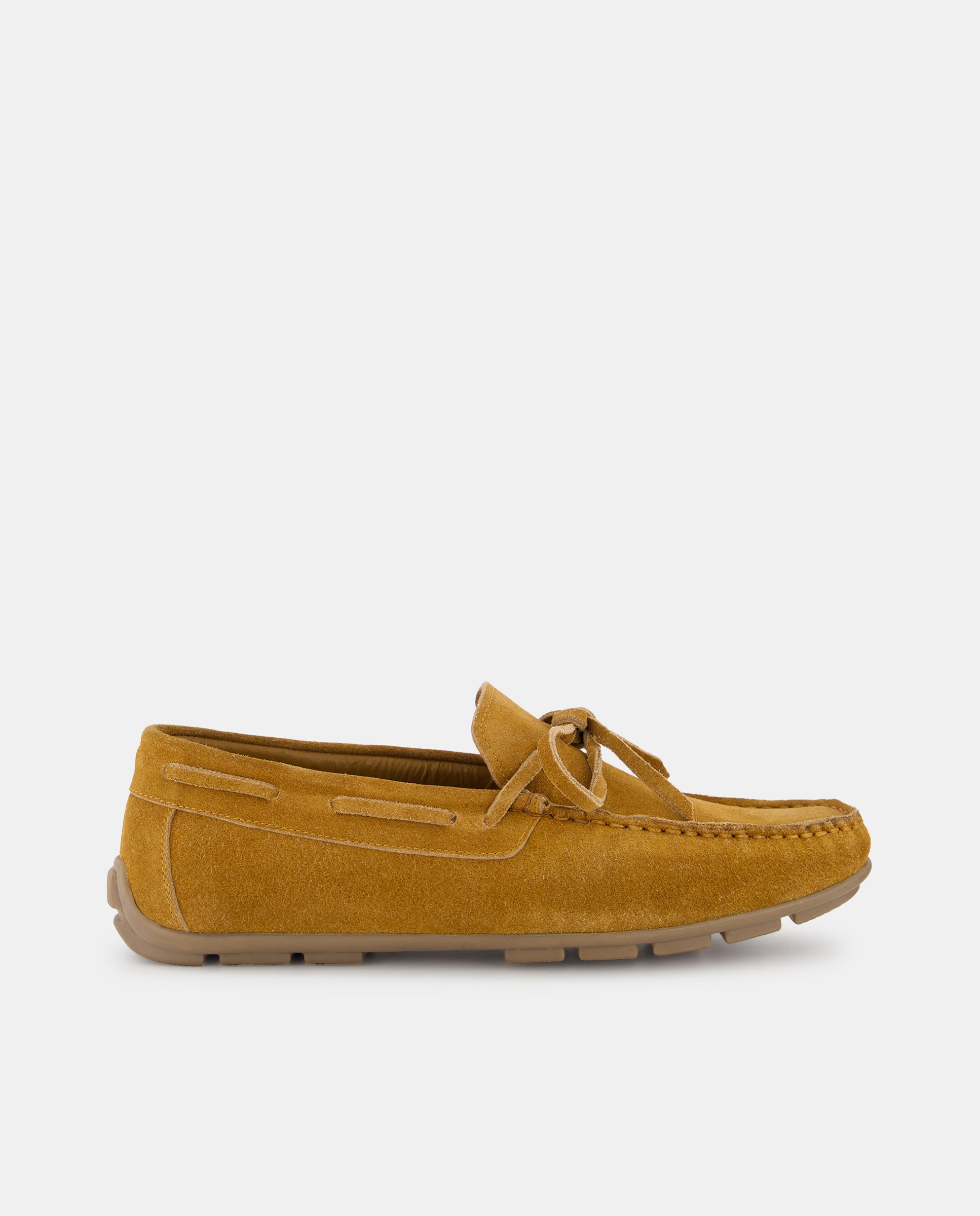 Imagen 0 de Mocasín lazo de hombre con piel serraje