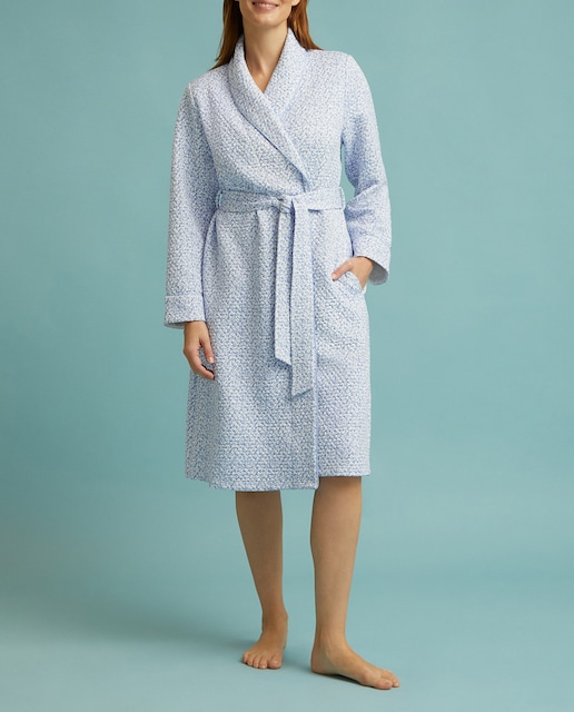 Imagen 0 de Bata cruzada Quilted estampada