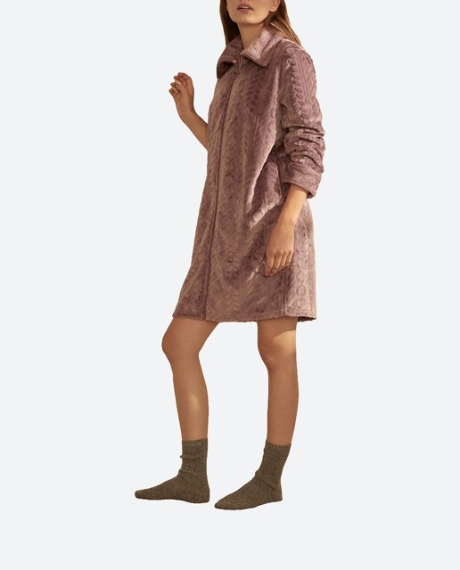 Imagen 0 de Bata cuello polo de mujer