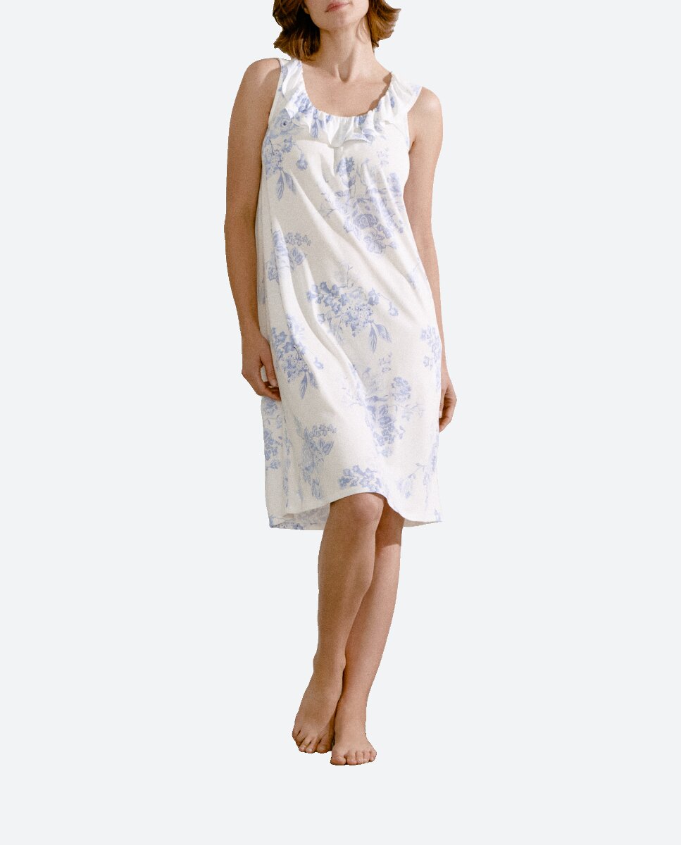 Imagen 0 de Camisón estampado flores