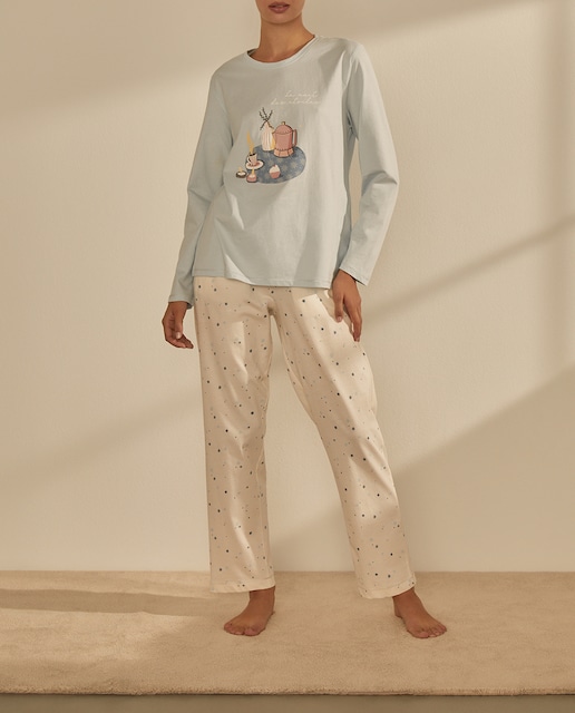 Imagen 0 de Pantalón estampado de mujer