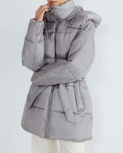 Imagen 0 de Parka acolchada de mujer larga