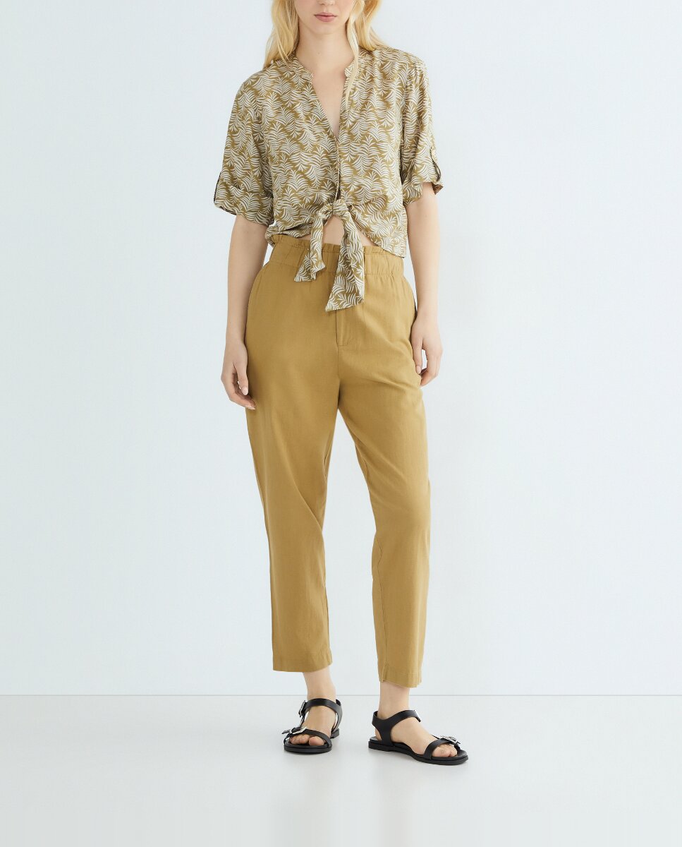 Imagen 0 de Pantalón mujer paper bag