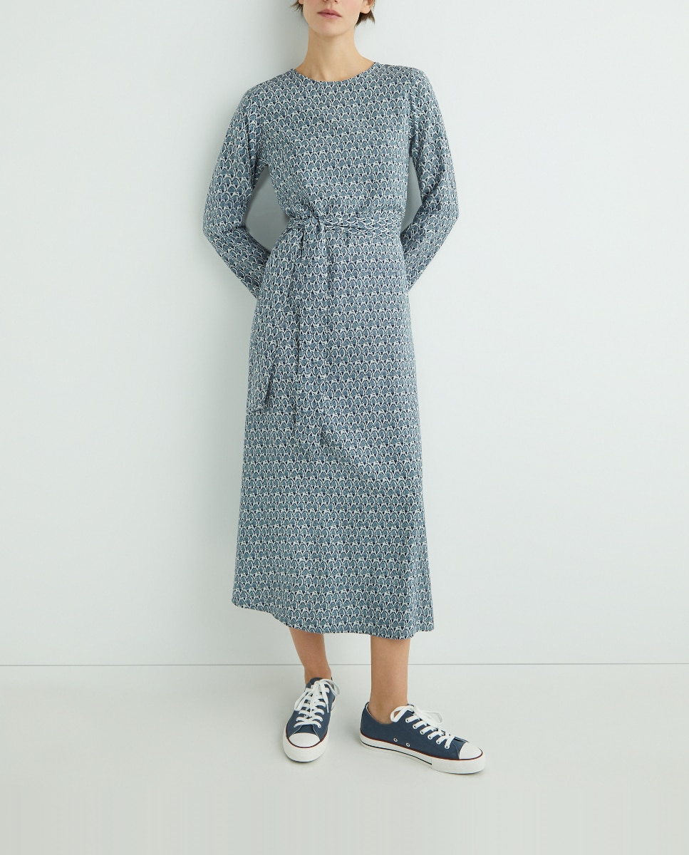 Imagen 0 de Vestido túnica estampado