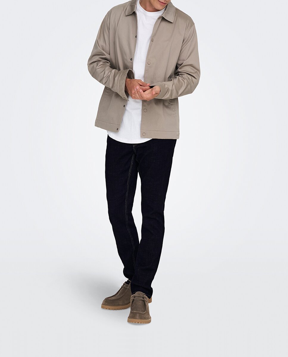 Imagen 0 de Pantalón vaquero slim de hombre