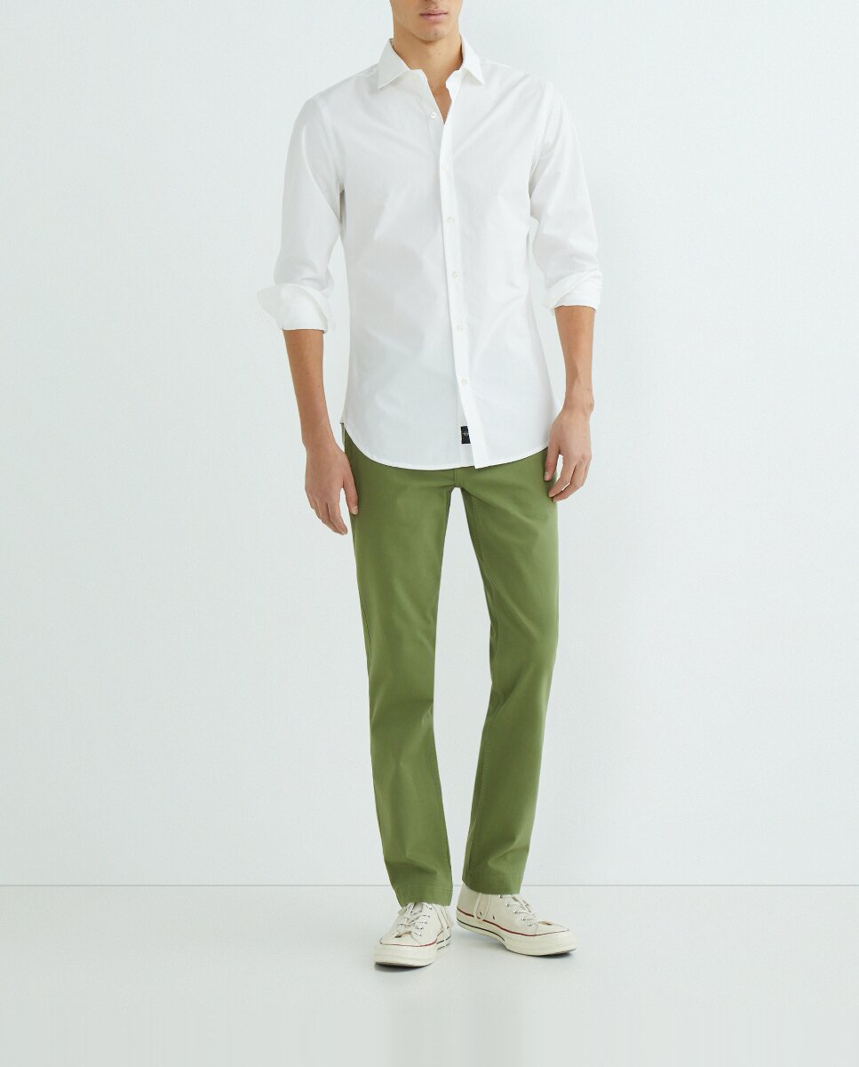 Imagen 0 de Pantalón de hombre estilo chino casual, California Khaki, Slim Fit