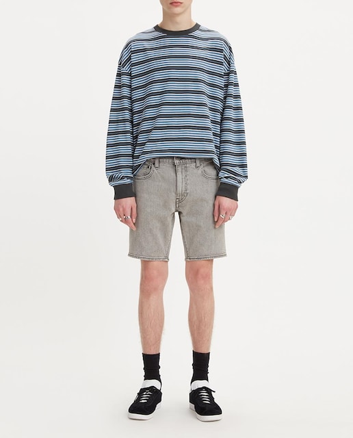 Imagen 0 de Short vaquero de hombre 412™ gris claro