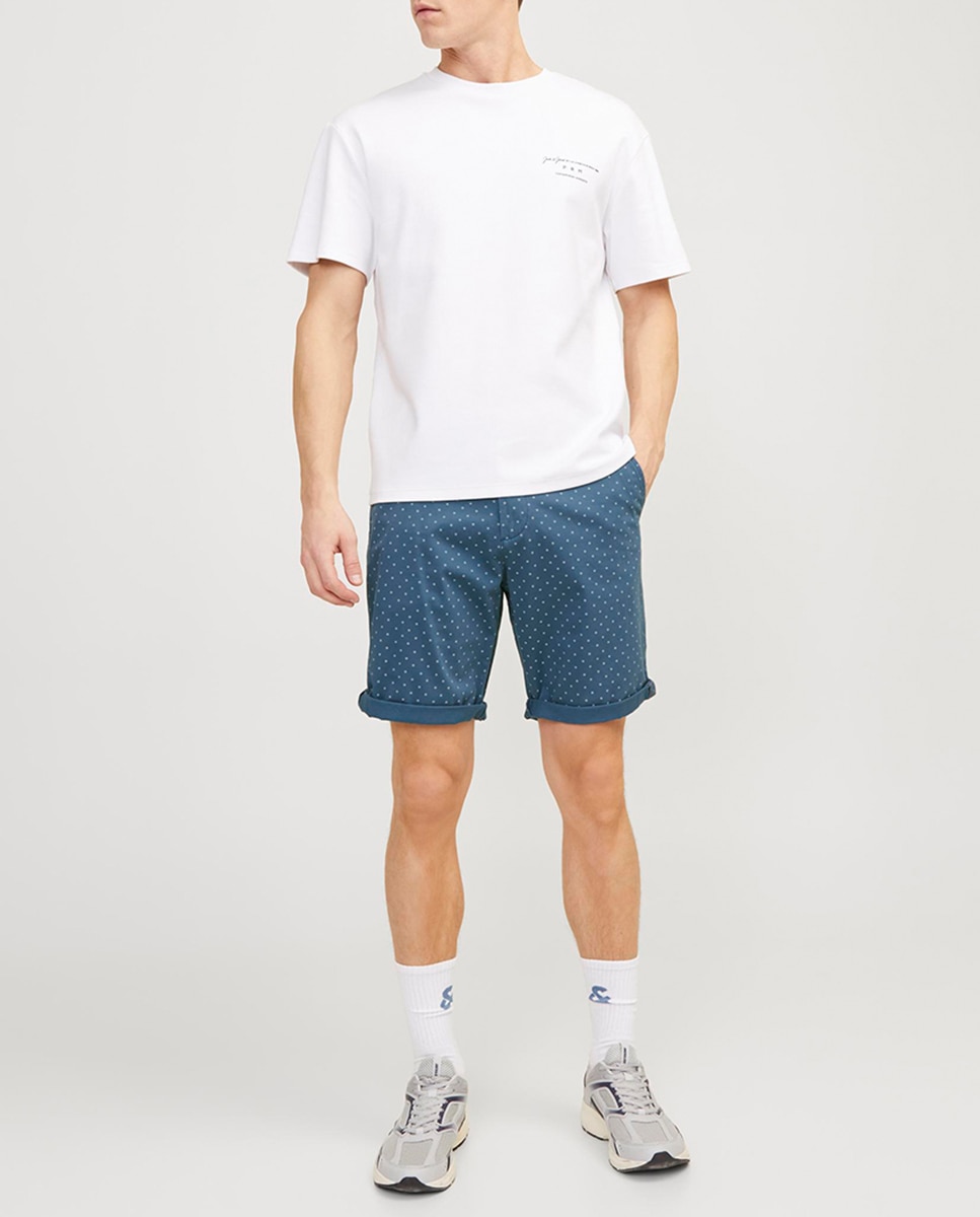 Imagen 0 de Bermuda tipo chino print de hombre