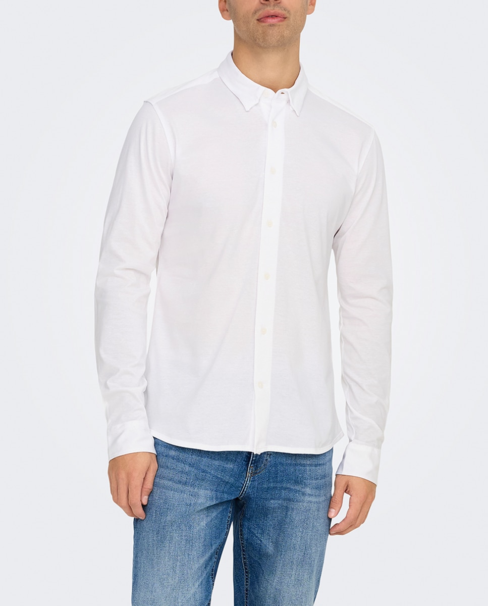 Imagen 0 de Camisa de hombre stretch fit