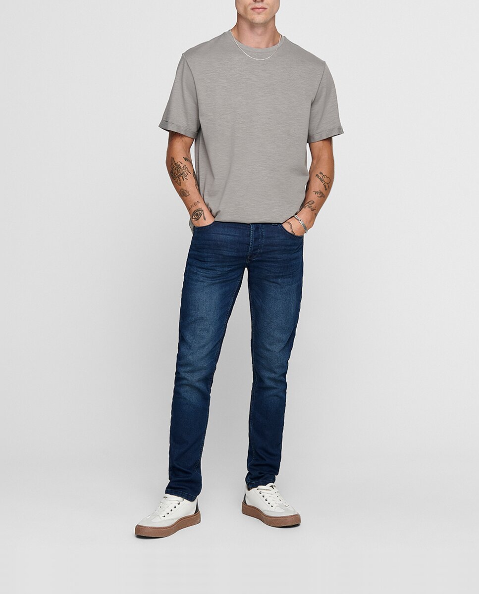 Imagen 0 de Pantalón vaquero de hombre slim fit