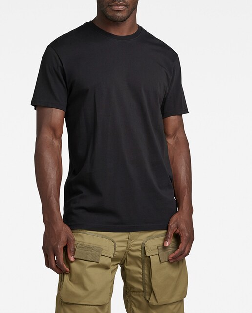 Imagen 0 de Camiseta de hombre Back Graphic RAW, de algodón ecológico y corte recto