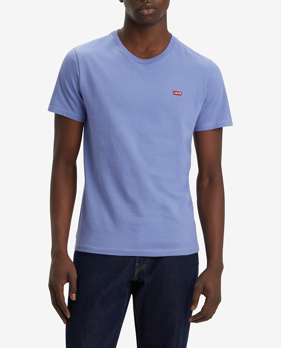 Imagen 0 de Camiseta de hombre de manga corta con cuello redondo