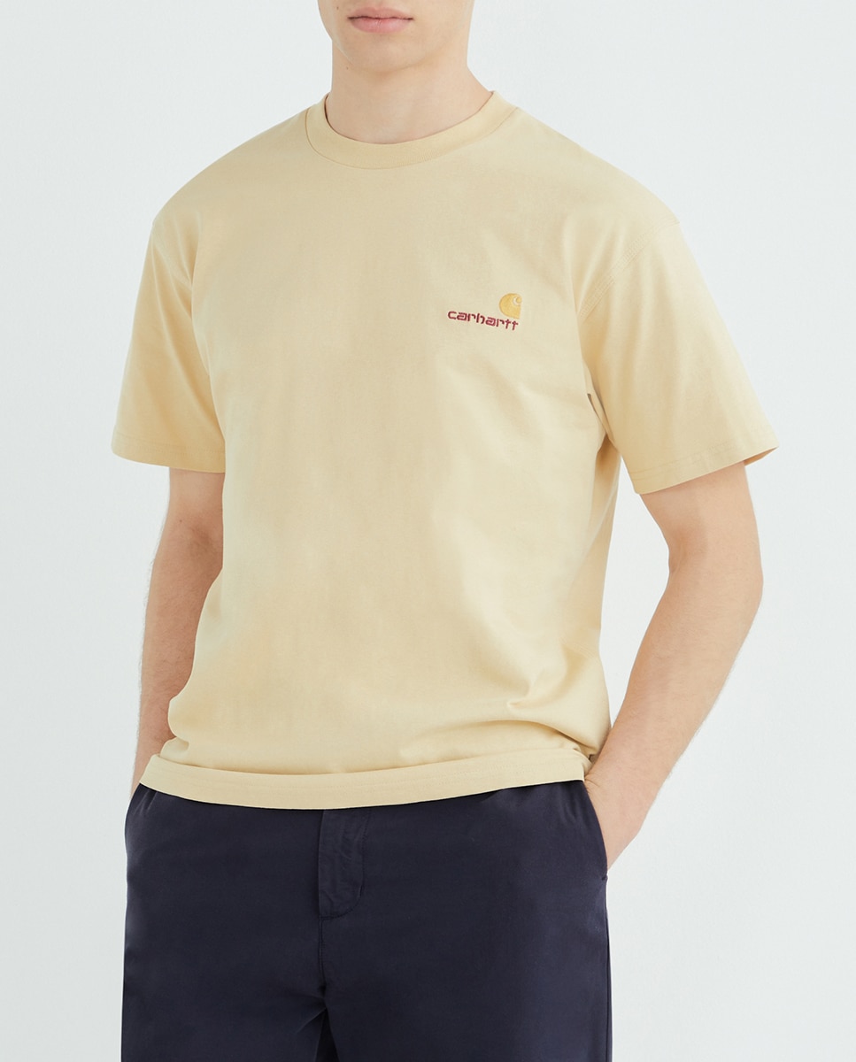 Imagen 0 de Camiseta de hombre gris de manga corta