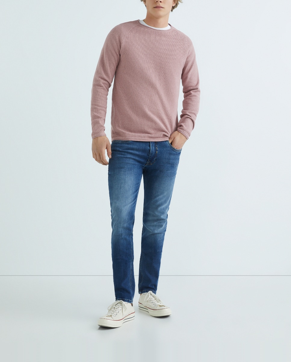 Imagen 0 de Jersey básico liso de hombre