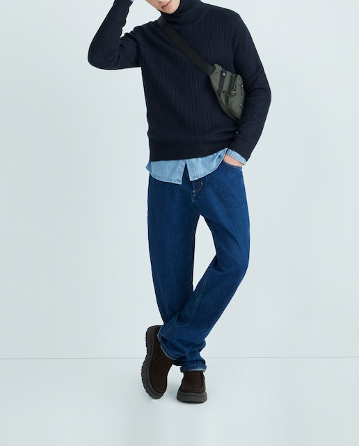 Imagen 0 de Jersey cuello vuelto de hombre