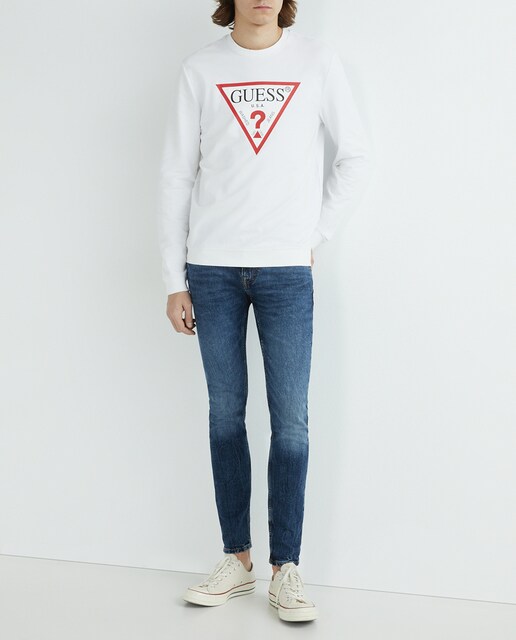 Imagen 0 de Sudadera de hombre con logo triángulo