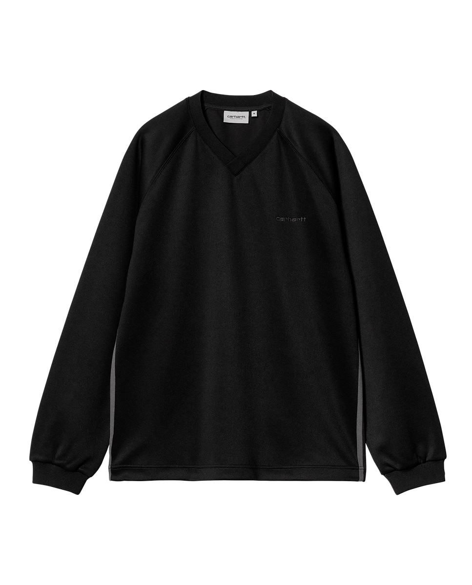 Imagen 0 de Sudadera de hombre de poliester y algodón cuello de pico