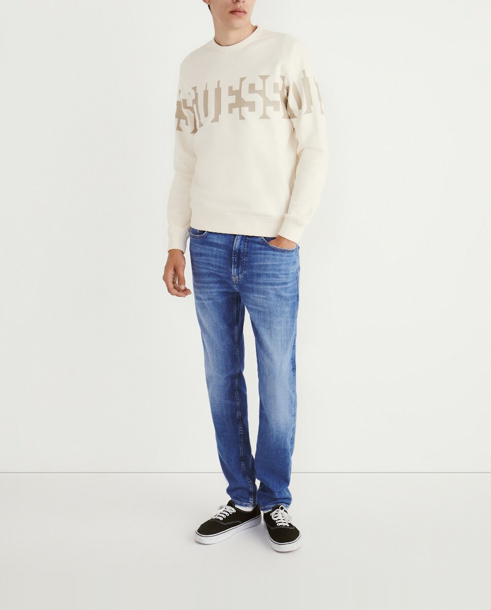 Imagen 0 de Sudadera de hombre con logotipo frontal.