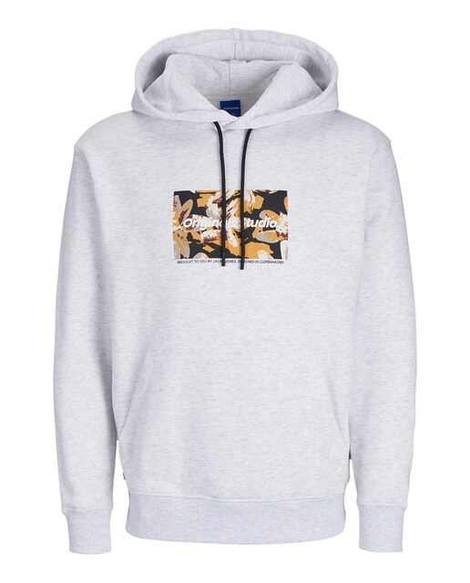 Imagen 0 de Sudadera con capucha  mangas largas con lisa de hombre