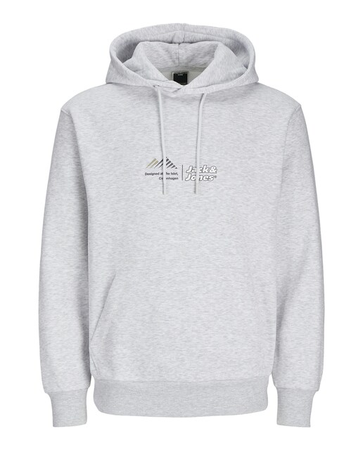 Imagen 0 de Sudadera con capucha  mangas largas con bordado frontal de hombre