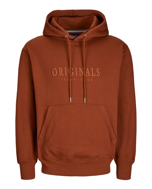 Imagen 0 de Sudadera con capucha  mangas largas con print frontal de hombre