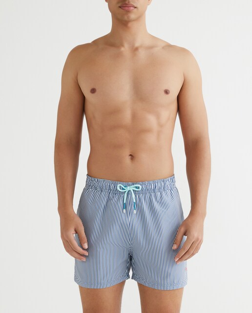 Imagen 0 de Bañador de rayas de hombre