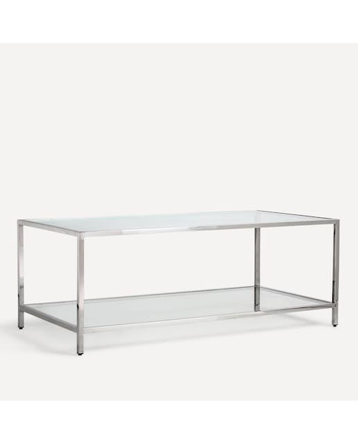 Imagen 0 de Mesa de centro de acero y cristal Véneto El Corte Inglés