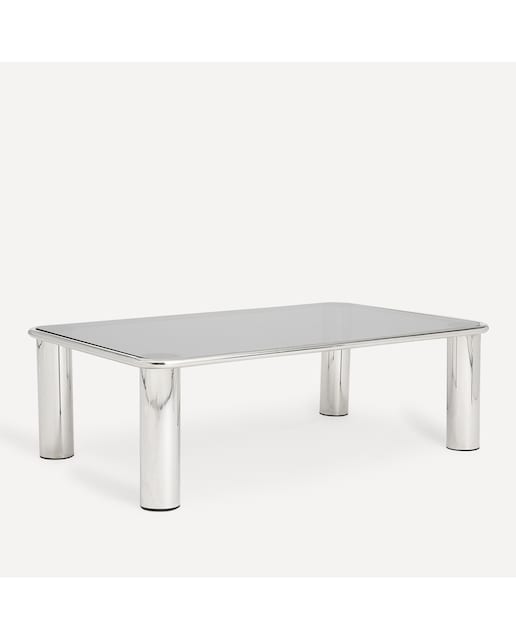 Imagen 0 de Mesa de centro de metal y cristal Magnus Room - El Corte Inglés