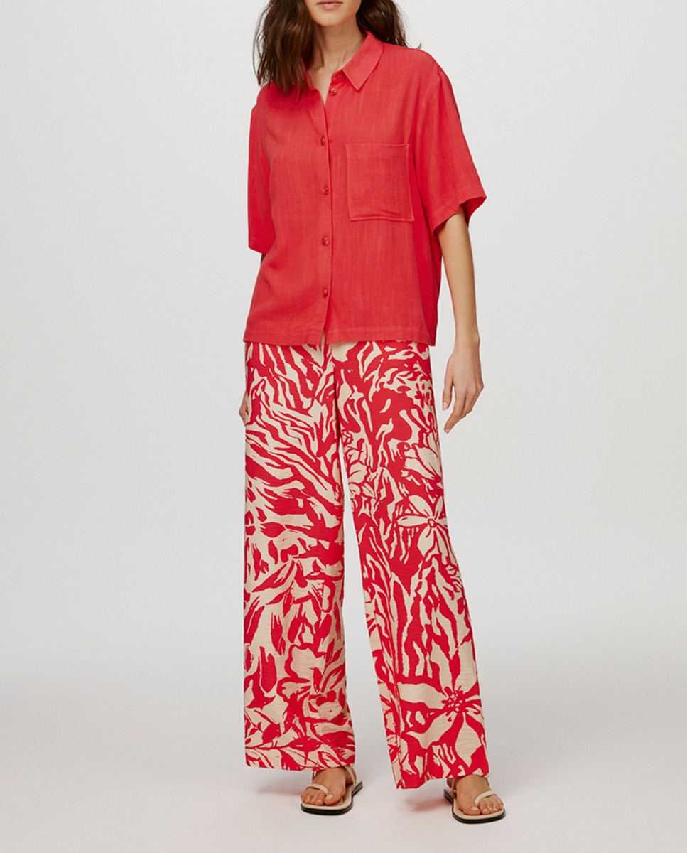 Imagen 0 de Pantalón de mujer largo estampado