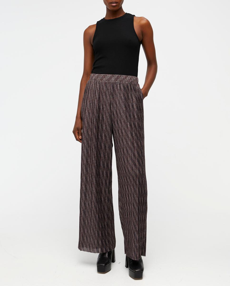 Imagen 0 de Pantalón de mujer tiro alto brillo