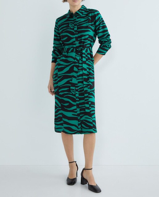 Imagen 0 de Vestido camisero midi