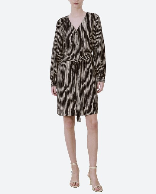 Imagen 0 de Vestido corto estampado