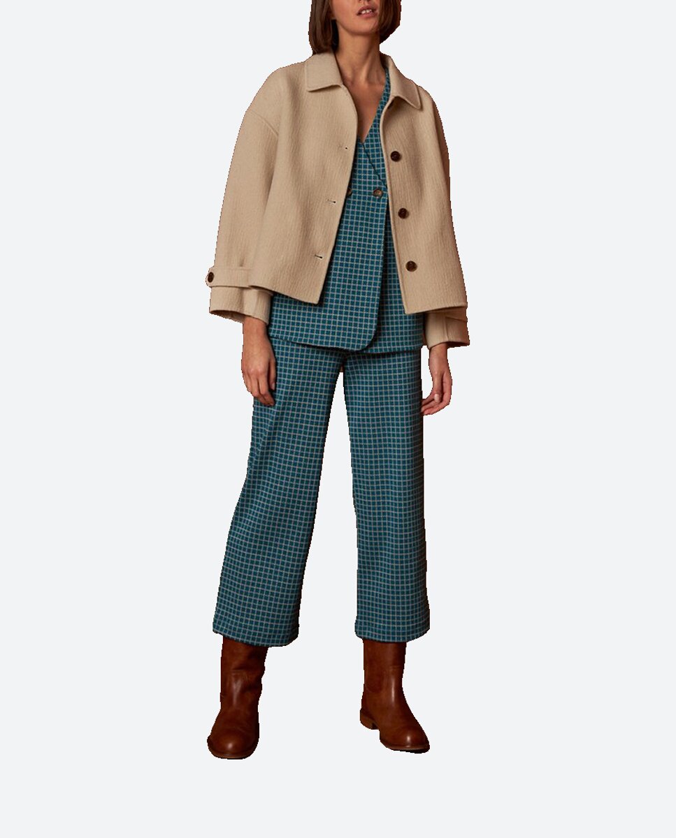 Imagen 0 de Pantalón de mujer largo de punto roma