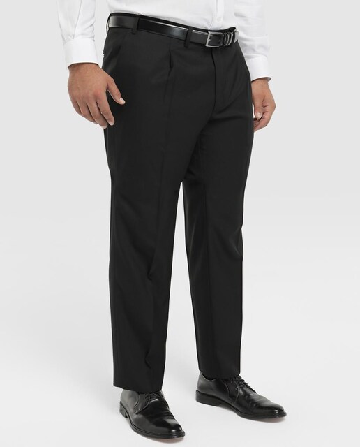 Imagen 0 de Pantalón de vestir de hombre Dustin regular tallas grandes