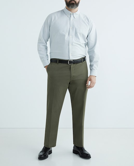 Imagen 0 de Pantalón sport básico un pliegue classic fit de hombre