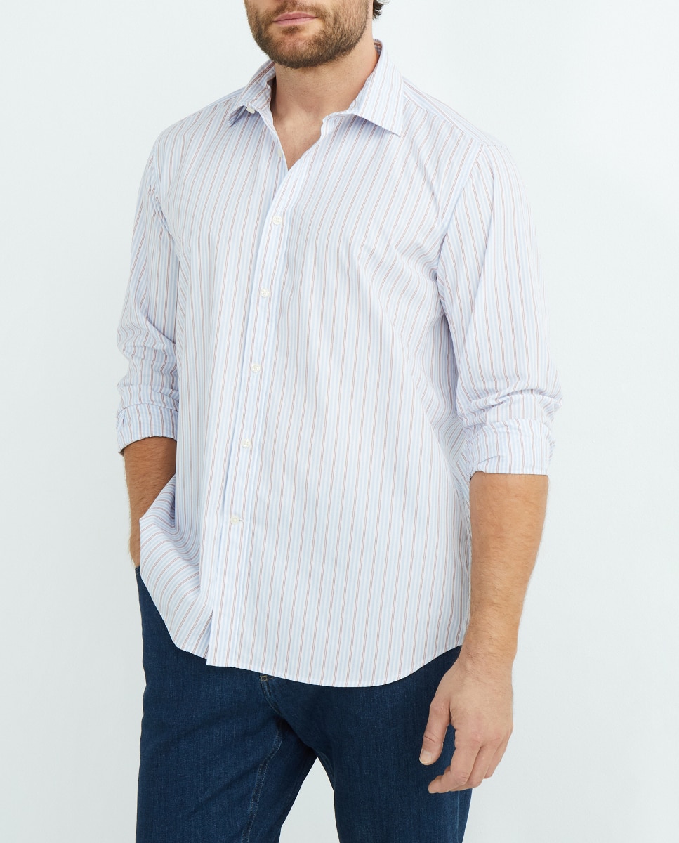 Imagen 0 de Camisa hombre sport rayas fill fill manga larga